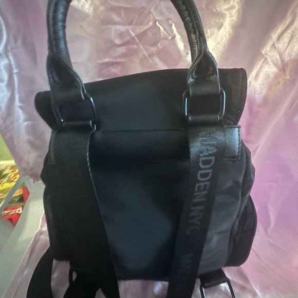 Elegant Black Backpack by Madden NYC - Picture 8 of 8